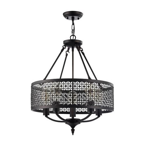 FR4166-PL-05C-BL Подвесная люстра Freya Conte FR4166-PL-05C-BL