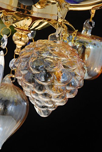 A2011LM-6GO Люстра разноцветная Ricchezza A2011LM-6GO Arte Lamp
