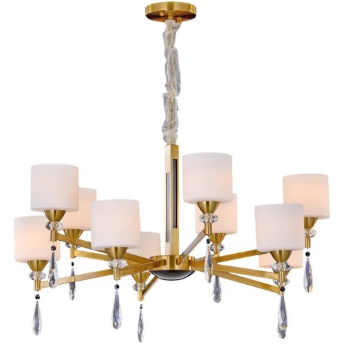IL5182-10PLS-29 BRASS KELTIC Подвесная люстра ILLUMICO IL5182-10PLS-29 BRASS KELTIC