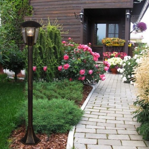 Наземный фонарь 08304-0.7-001SJ 0,8m BKG