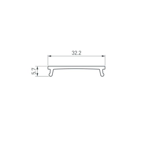 Экран для профиля Arlight Sl-Linia 058473