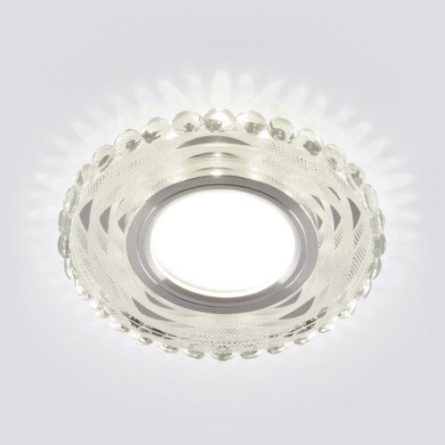 Встраиваемый светильник Elektrostandard 2246 MR16 SL/WH зеркальный/белый