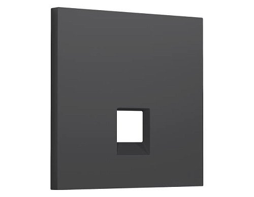 SP9120 Лицевая панель SIGMA (Графит Мягкое касание) для компьютерной/телефонной розетки RJ-45/RJ-11 QUANT PRO
