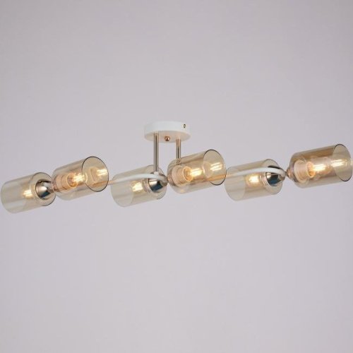 IL8148-6COU-79 WH GD Bice Потолочная люстра ILLUMICO IL8148-6COU-79 WH GD Bice