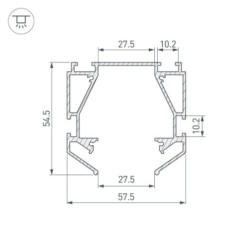 036147(2) Профиль Arlight Mag-Orient 036147(2)