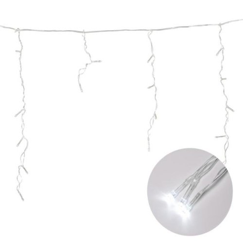 Бахрома светодиодная с контроллером, 1,8 м Uniel ULD-B1805-048/DTA WHITE IP20