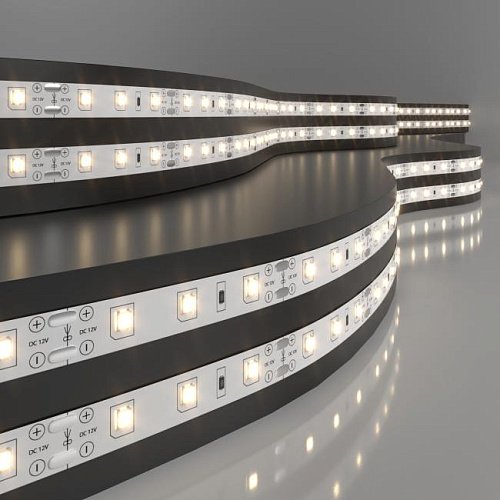 Лента светодиодная 60Led 4,8W IP20 3300K теплый белый (2835 12V 60Led 4,8W IP20) LED лента Elektrostandard Лента 12V Лента светодиодная 60Led 4,8W IP20 3300K теплый белый (2835 12V 60Led 4,8W IP20) a040995