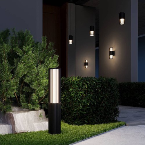 Уличный наземный светильник Elektrostandard Entero Entero (35189/F) черный