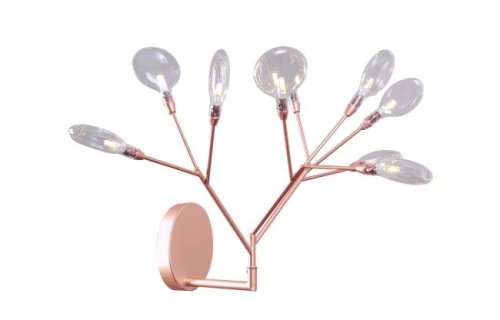 EVITA AP9 COPPER/TRANSPARENT Настенное бра Crystal Lux Evita EVITA AP9 COPPER/TRANSPARENT