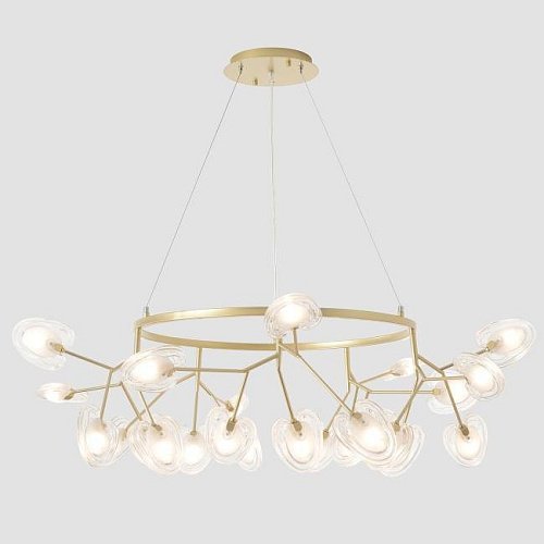 SOLE SP25 GOLD Подвесная люстра Crystal Lux Sole SOLE SP25 GOLD