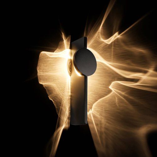 Настенный светильник Flame Loft It 10452W Black sand