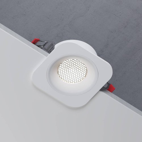 Встраиваемый светильник Elektrostandard Tetro 15276/LED 10W 4000K белый IP44