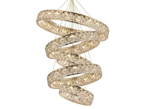 Потолочная чашка 8530/8560 D30 5 вертик.колец gold Потолочная чашка Newport Tiffany Потолочная чашка 8530/8560 D30 5 вертик.колец gold