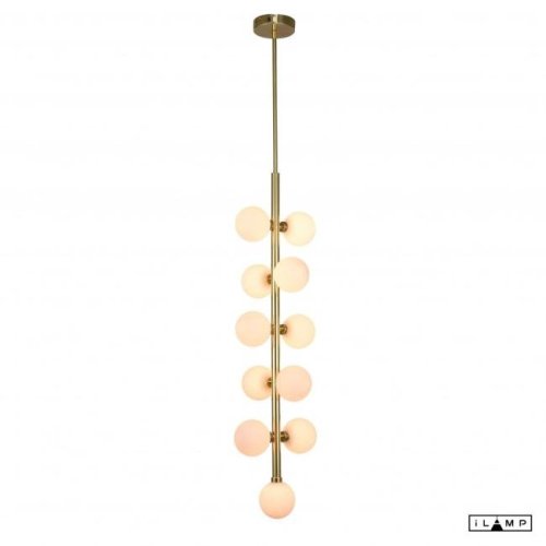 777P/11 GL-WH Люстра подвесная Golden iLamp 777P/11 GL-WH
