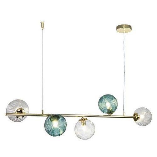 V000297 Подвесная люстра Indigo Selva 11032/5PL Gold V000297