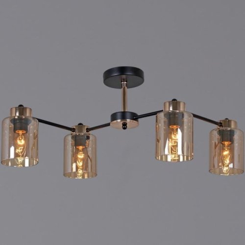 Потолочная люстра 01606-0.3-04 BK+FGD