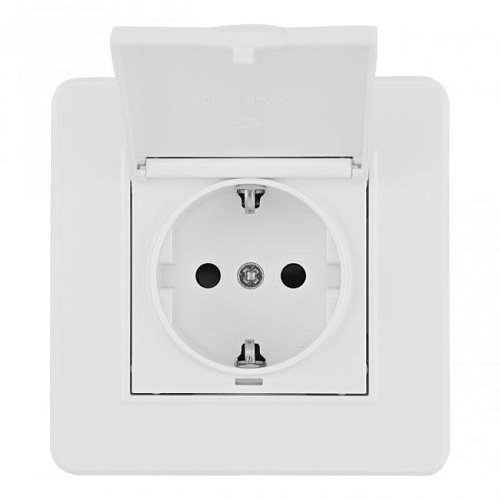 SET16-1-41-1 white Розетка Arte Milano Set16-1 SET16-1-41-1 white