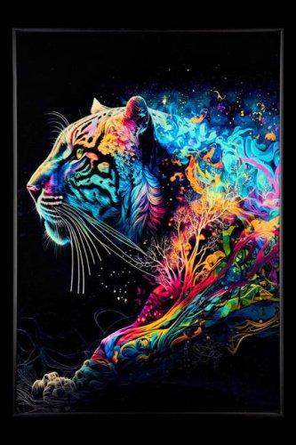 Картина настенная Teona Decor Tiger TD115