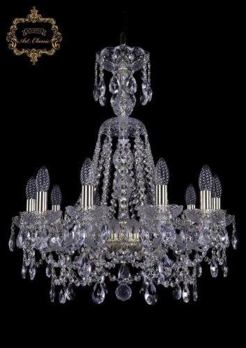 11.25.10.200.XL-65.Gd.Sp Подвесная хрустальная люстра 11.25 Art Classic 11.25.10.200.XL-65.Gd.Sp