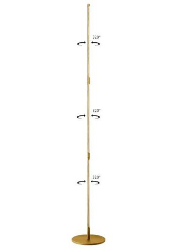 LARGO PT25W GOLD Торшер Crystal Lux Largo LARGO PT25W GOLD