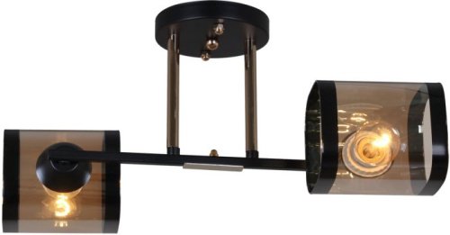 Потолочная люстра 09063-3.3-02 BK+FG