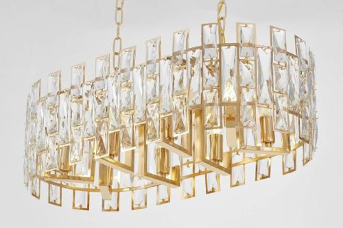 Подвесная люстра Lumina Deco Florina LDP 7041-700-PR F.GD