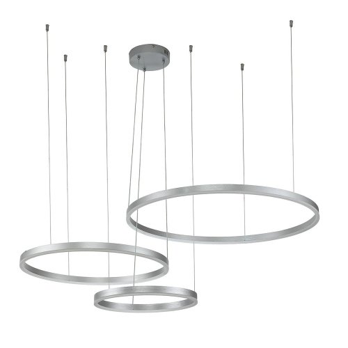 V000014L Подвесная люстра Indigo Galass 14001/3P Silver V000014L