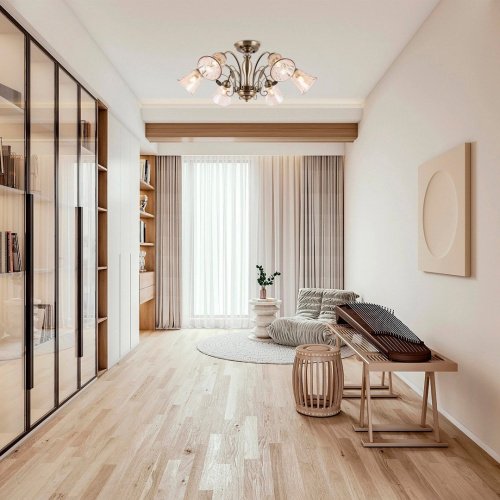 Потолочная люстра Arte Milano Am346700 346700/6 AB