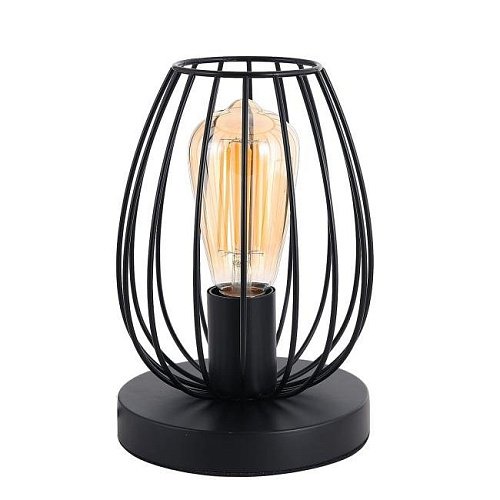 Настольная лампа ЭкономСвет 21003 21003/1T BK BK