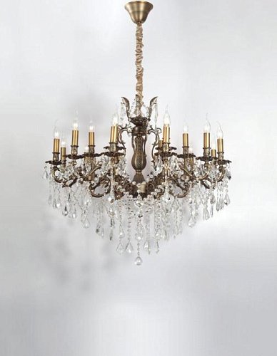 BARLETTA 122.12.6 antique Подвесная хрустальная люстра Barletta Lucia Tucci BARLETTA 122.12.6 antique