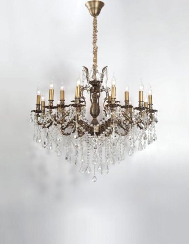 BARLETTA 122.12.6 antique Подвесная хрустальная люстра Barletta Lucia Tucci BARLETTA 122.12.6 antique