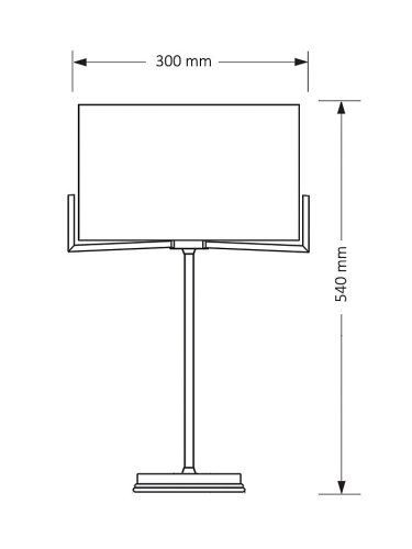 Настольная лампа Kutek Nemi NEM-LG-1(ZM)