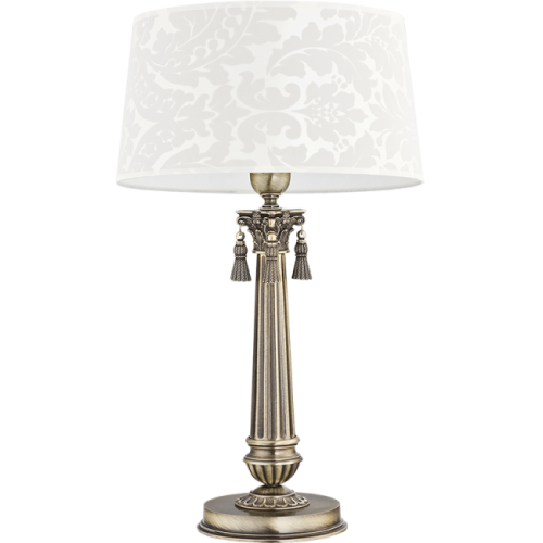 Настольная лампа Kutek Roma (абажур) ROM-LG-1(P/A)