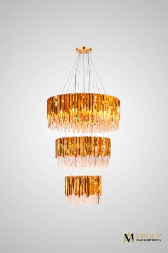 Roberto Cavalli L800-600-400 Люстра каскадная AM Group Roberto cavalli Roberto Cavalli L800-600-400