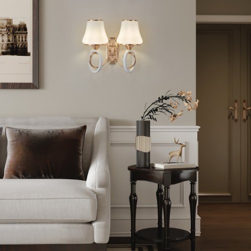302387/2W Wh/Gd Настенное бра Arte Milano Florentia-2387 302387/2W Wh/Gd