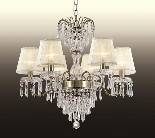 2681/6 Подвесная хрустальная люстра Dasher Odeon Light 2681/6