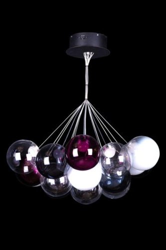 LE7723/19 Chrome Подвесная люстра LEON Molecule LE7723/19 Chrome