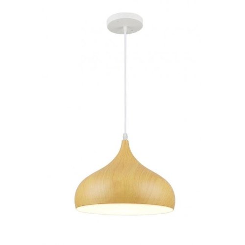 Светильник подвесной IMEX MD.5796-1-P-WT+WOOD