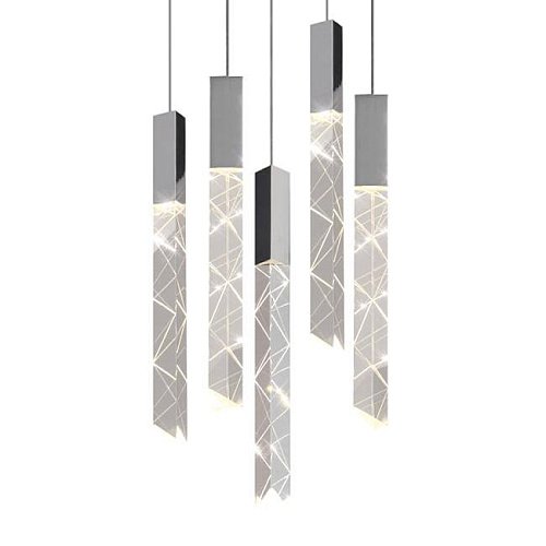 OM8201013-5 chrome Светильник подвесной Delight Collection Trinity OM8201013-5 chrome