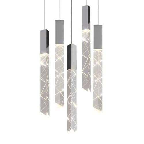 OM8201013-5 chrome Светильник подвесной Delight Collection Trinity OM8201013-5 chrome