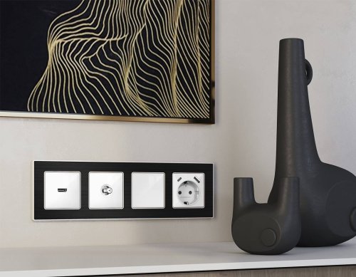 Розетка Ambrella Volt ALFA MA113050