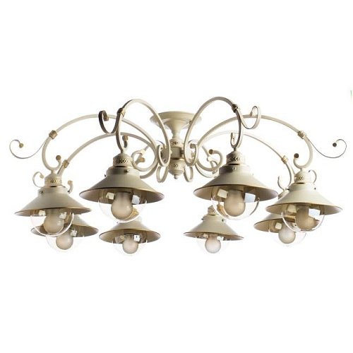 Потолочная люстра Arte Lamp Grazioso A4577PL-8WG