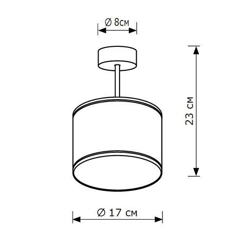 LH012072 Светильник потолочный LightHall Blaze LH012072