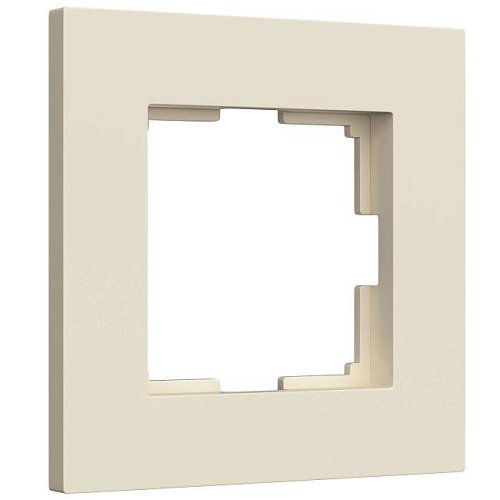 W0012962/ Рамка на 1 пост Slab (айвори софт) Рамка Werkel Slab айвори софт W0012962/ Рамка на 1 пост Slab (айвори софт)