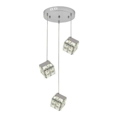 V000136L Светильник подвесной Indigo Radioso V000136L 12048/3P Chrome