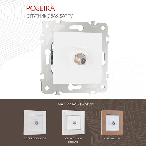 Розетка Arte Milano Am-203 203.42-1.white