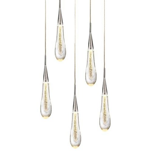MD-023B-5 chrome Светильник подвесной Delight Collection Pour MD-023B-5 chrome