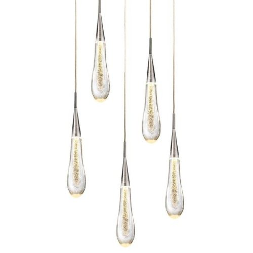 MD-023B-5 chrome Светильник подвесной Delight Collection Pour MD-023B-5 chrome