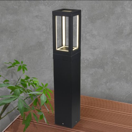 Уличный наземный светильник Elektrostandard Frame 1529 TECHNO LED Frame чёрный