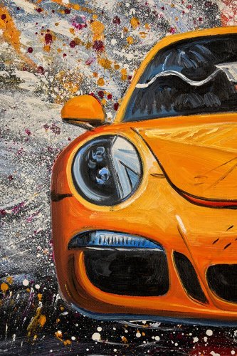 Картина настенная Teona Decor Porsche TD136